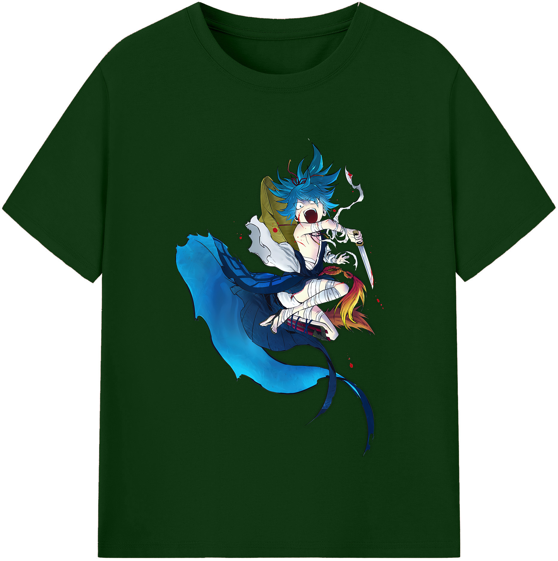 （画像用） 刀剣乱舞 Touken Ranbu 綿100％半袖Tシャツ（フロントプリント）
